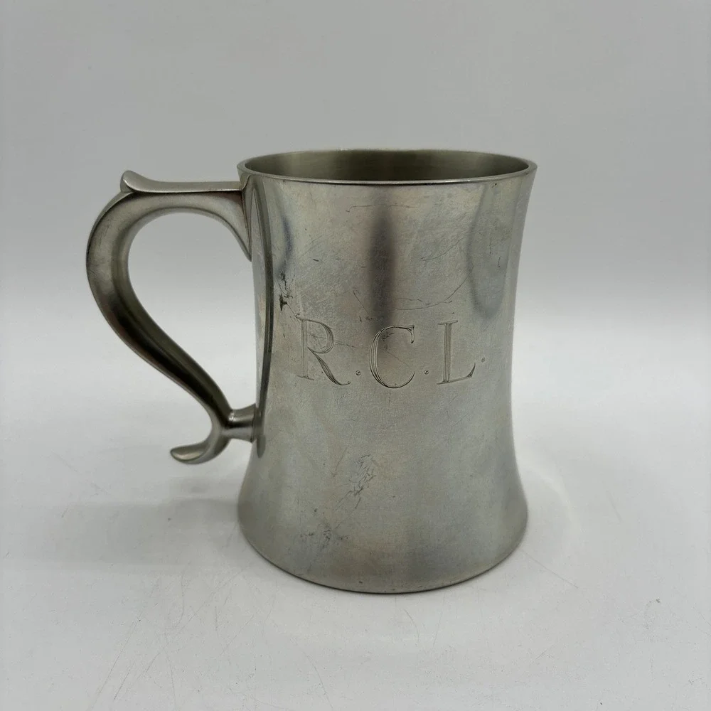 Vintage Pewter Mug or Tankard by Reed & Barton P 30 Engraved‎ RCL